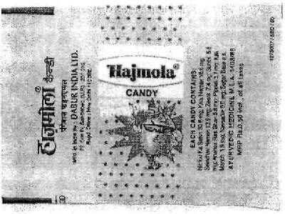 Hajmola (label) Device mark 1125176 Trademark