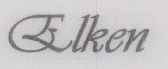 Elken (logo) Device mark 1179764 Trademark