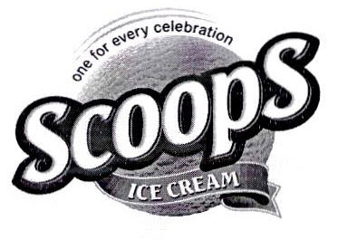 Scoops Ice Cream Device mark 2544122 Trademark