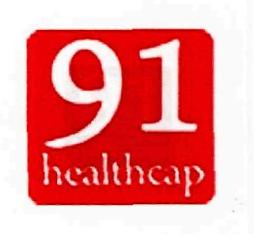 91 Healthcap (label) Device mark 2963970 Trademark