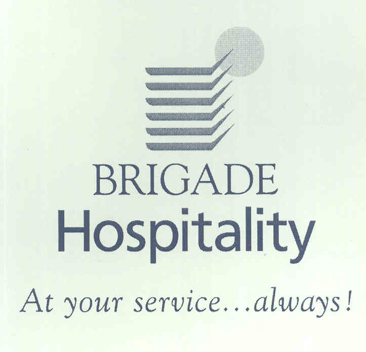 Brigade Hospitality At Your Service...always! Device mark 1590189 Trademark