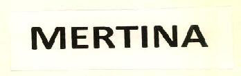 Mertina Device mark 2823952 Trademark