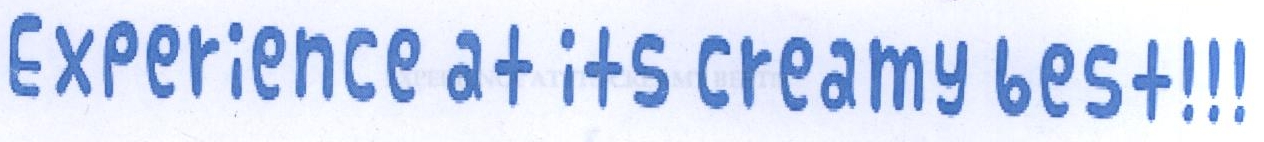 Experience At Its Creamy Best !!! Device mark 2412933 Trademark