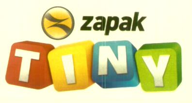 Zapak Tiny (label) Device mark 1597989 Trademark