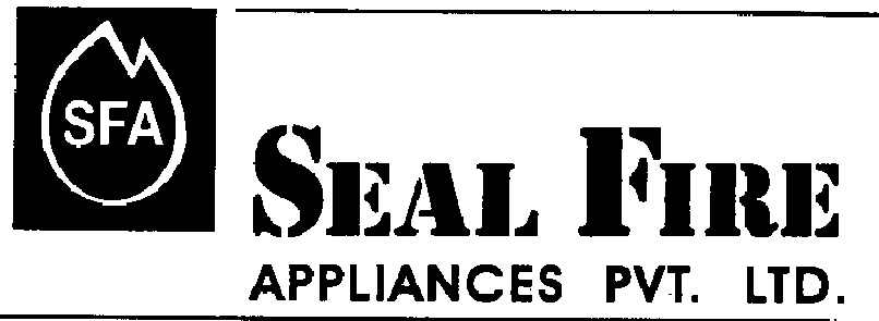 Sfa-seal Fire (label) Device mark 1835380 Trademark