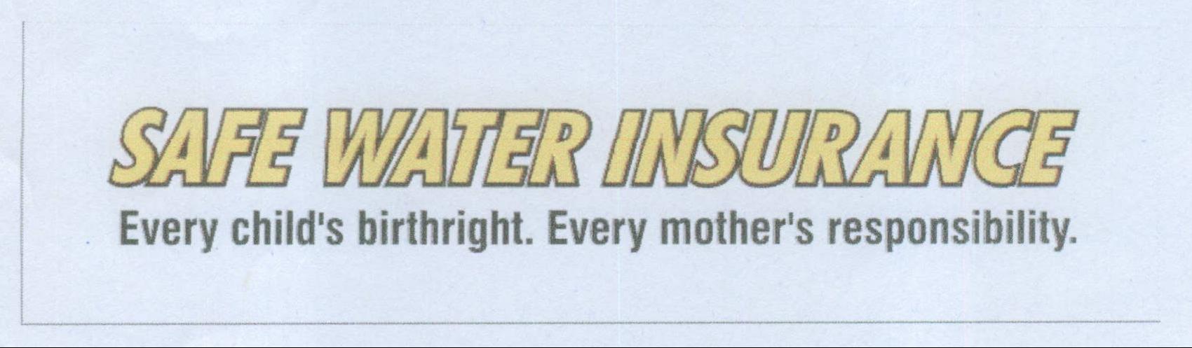 Safe Water Insurance Device mark 1988586 Trademark