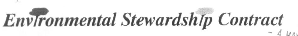 Environmental Stewardship Contract Device mark 1449555 Trademark