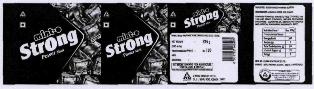 Mint-o Strong Power Mint (label) Device mark 2213338 Trademark