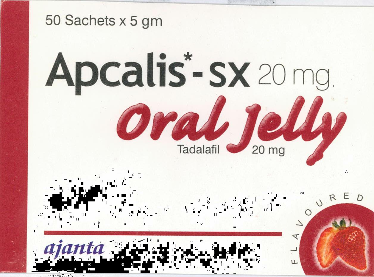 Apcalis*- Sx 20 Mg Oral Jelly Tadalafil 20 Mg Device mark 2088790 Trademark