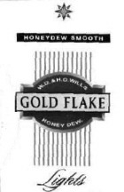 Gold Flake, Honey Dew Smooth, W.d. & H.o. Wills, Lights (label) Device mark 1355297 Trademark