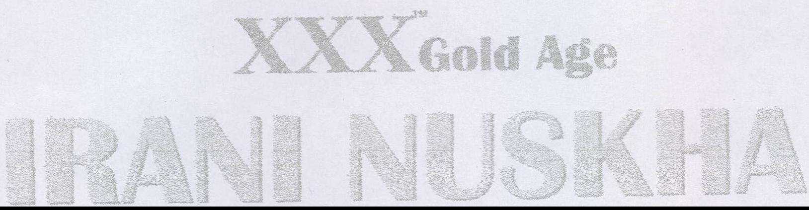 Xxx Gold Age Irani Nuskha Device mark 2156043 Trademark