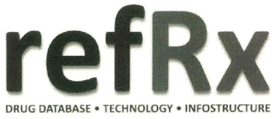 Refrx Drug Database . Technology. Infostructure Device mark 2651156 Trademark