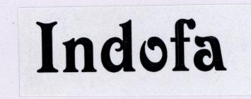 Indofa ( Label ) Device mark 1790569 Trademark