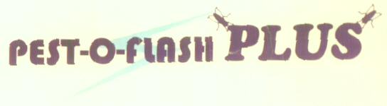 Pest-o-flash Plus (label) Device mark 1619795 Trademark
