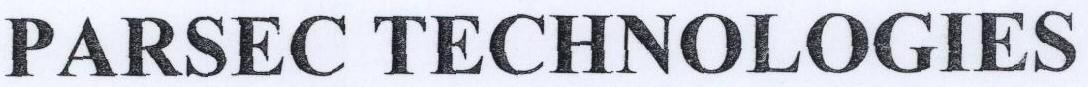 Parsec Technologies Device mark 1734796 Trademark