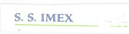 S. S. Imex (label) Device mark 1681875 Trademark