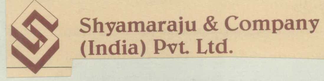 Shyamaraju And Company (india )pvt.ltd. (label) Device mark 965513 Trademark