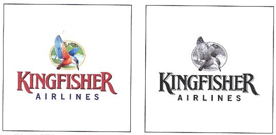 Kingfisher Airlines Device mark 1928664 Trademark