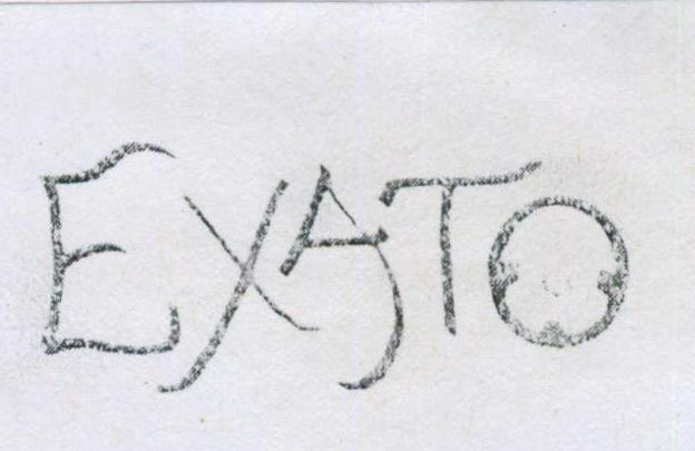 Exato (special Form Of Writing) Device mark 1583270 Trademark