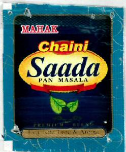Mahak Chaini Saada Pan Masala (label) Device mark 2335867 Trademark