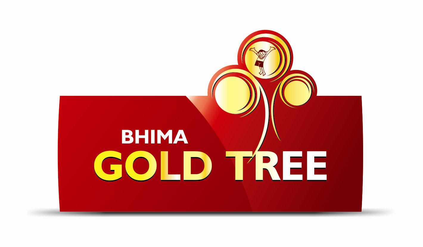 Bhima Gold Tree (logo) Device mark 2367608 Trademark