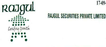 Rajgul Securities Private Limited (device) Device mark 2024745 Trademark