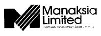 M Logo, Manaksia Limited Device mark 1266024 Trademark