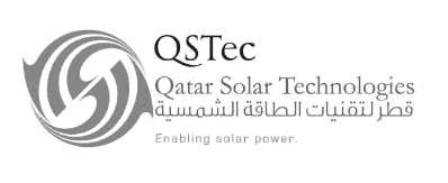 Qatar Solar Technologies (qstec) Device mark 2620789 Trademark