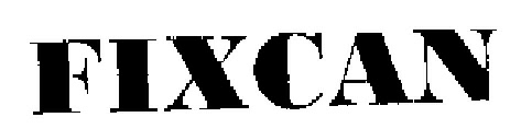 Fixcan (label) Device mark 1980067 Trademark