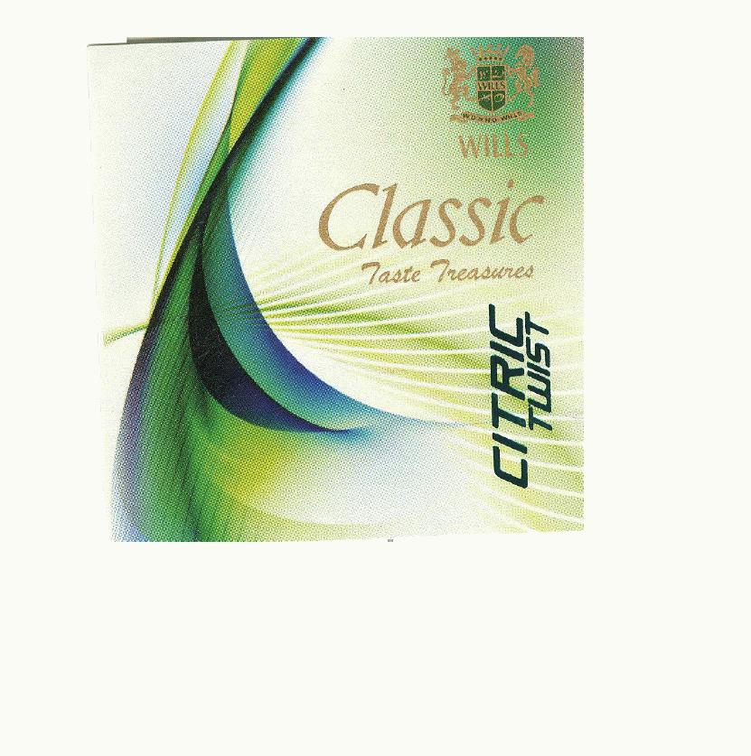 Classic Taste Treasures - Citric Twist (colour Label) Device mark 2326907 Trademark
