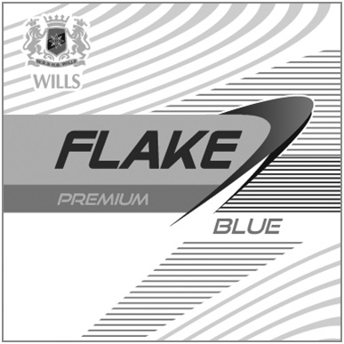 Wills Flake Premium Blue Device mark 2886797 Trademark