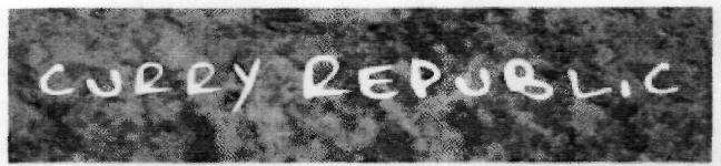 Curry Republ.c Device mark 1833247 Trademark