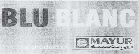 Blu Blanc With Device Device mark 1772487 Trademark