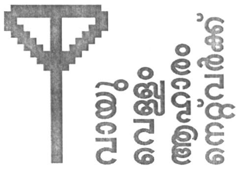 Air Water Food Network (label, Malayalam) Device mark 1617530 Trademark