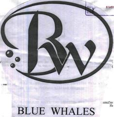 Bw, Blue Whales Device mark 2022436 Trademark