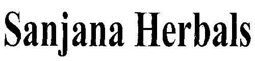 Sanjana Herbals (device) Device mark 2697334 Trademark