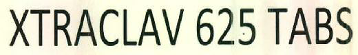 Xtraclav 625 Tabs Device mark 2782444 Trademark