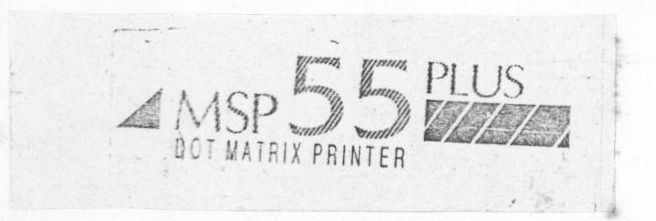 Msp 55 Plus Device mark 647275 Trademark