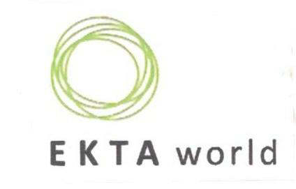 Ekta World (label) Device mark 1667267 Trademark