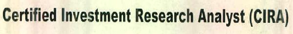 Certified Investment Research Analyst (cira) Device mark 2660561 Trademark