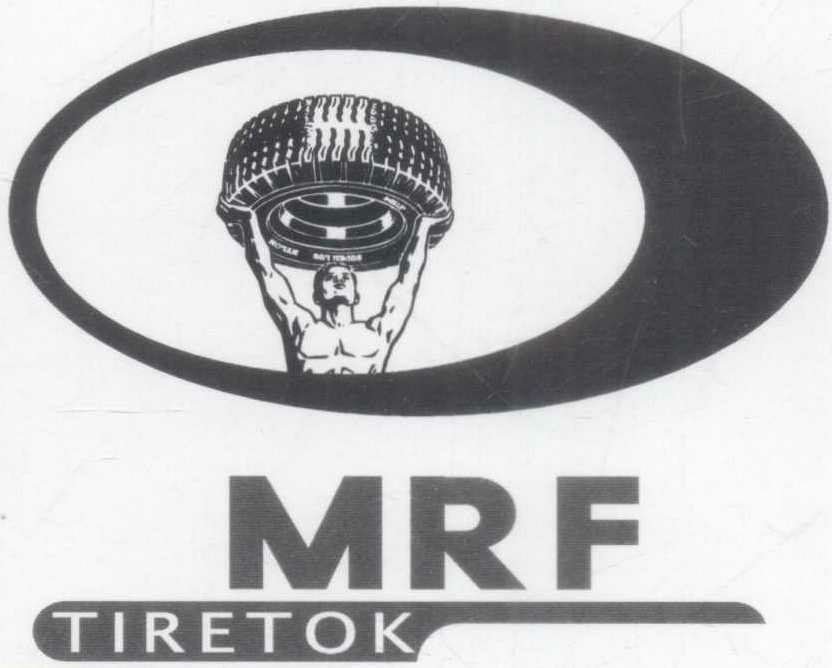 Mrf Tiretok Device Of Muscle Man ( Label) Device mark 1306669 Trademark