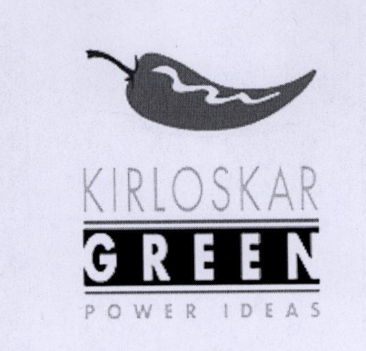 Kirloskar Green Power Ideas (device Of Chilly) Device mark 1784018 Trademark