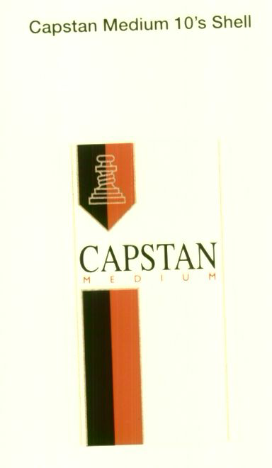 Capstan Medium, De. (label) Device mark 1486625 Trademark