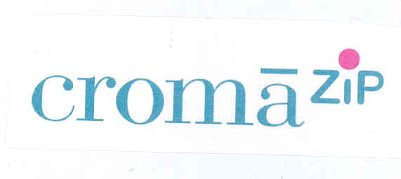 Croma Zip (label) Device mark 1745852 Trademark