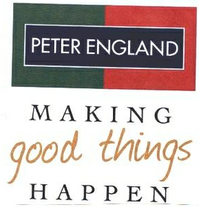 Peter England M A K I N G Good Things H A P P E N Device mark 2009648 Trademark