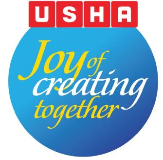 Usha Joy Of Creating Together (logo) Device mark 2724536 Trademark