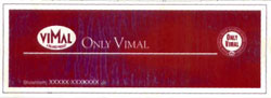 Only Vimal. Device mark 1002940 Trademark