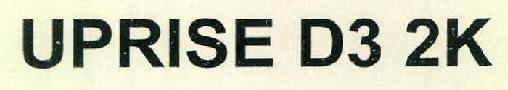 Uprise D3 2k Device mark 2639615 Trademark