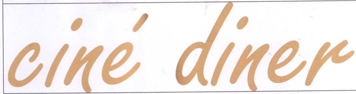 Cine Diner Device mark 1861034 Trademark