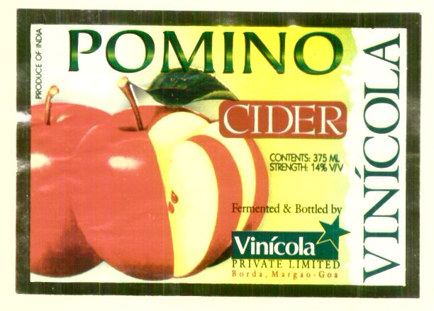 Pomino Cider Vinicola (device Of Apples With Star) Device mark 1454572 Trademark